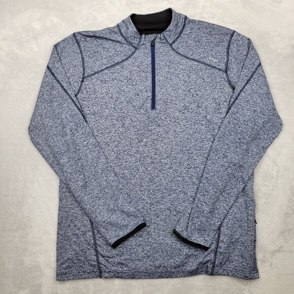 Sodo Apparel Men Large‎ 1/4 Zip Sweater Sweatshirt Performance Base Layer Tech - Picture 1 of 7